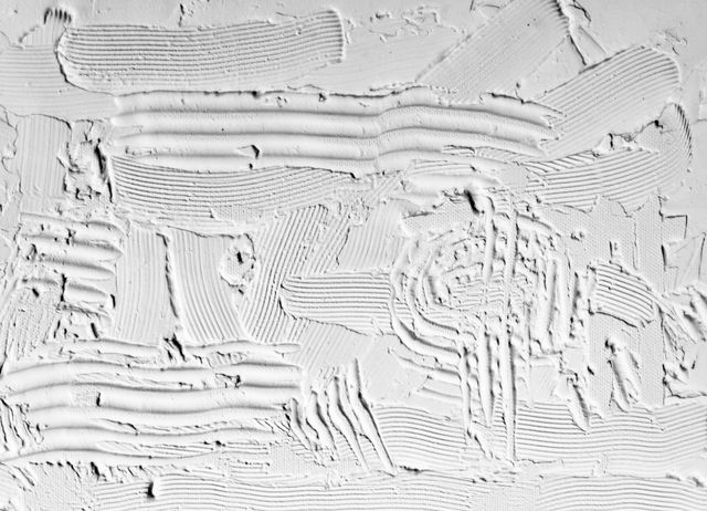 Smooth freshly plastered wall finish ready for decorating